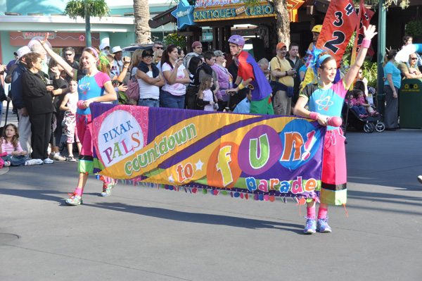 Pixar Pals Countdown to Fun! Parade debuts today