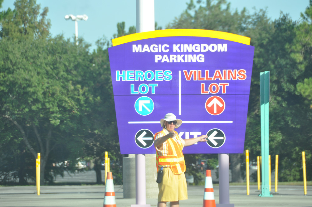 Heroes and Villains come to the Magic Kingdom parking lot
