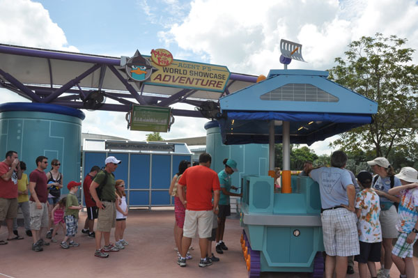 Agent P game debuts in Epcot at Walt Disney World
